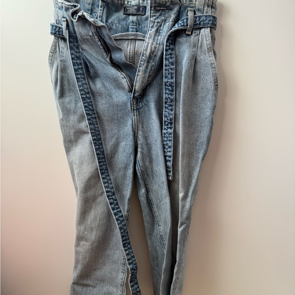 Abercrombie & Fitch Light Blue Women Jeans